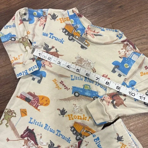 Little Blue Truck Matching Pajama Set Storybook 3T - Picture 5 of 10